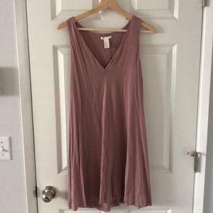 H&M blush pink dress